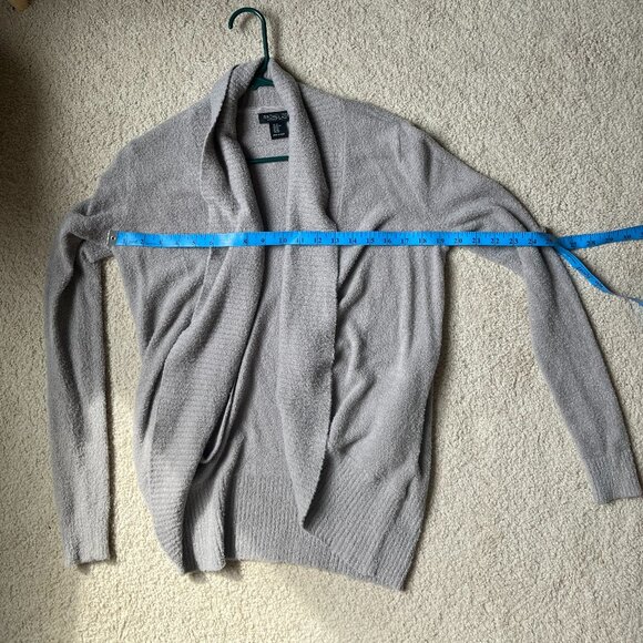 Rachel Zoe *Greyish Lavender* Oversized Cardigan | POCKETS |Very Cozy| EUC | XS - Picture 4 of 14